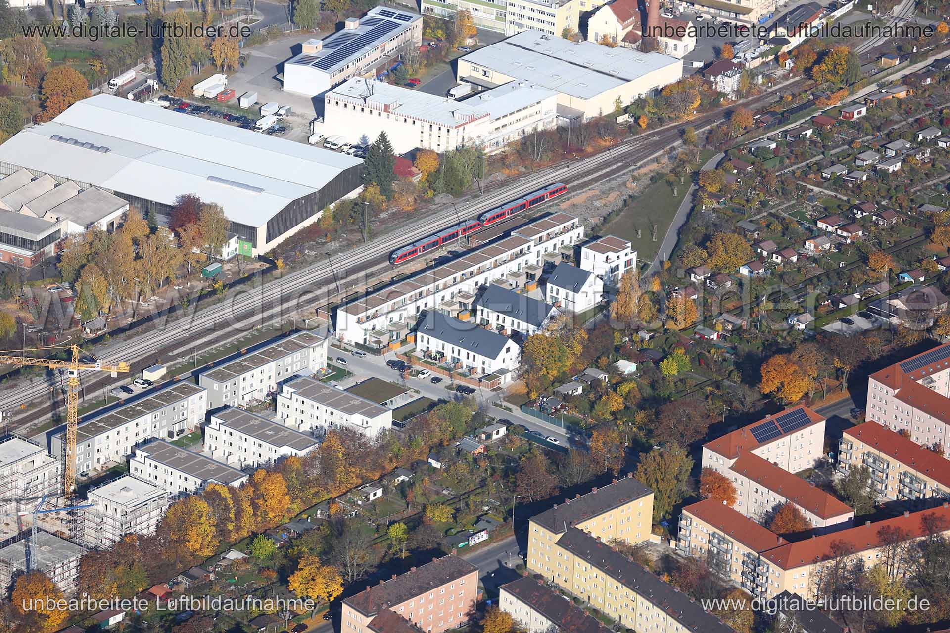 Luftaufnahme Kieslingstraße in Nürnberg | Mittelfranken, Bayern