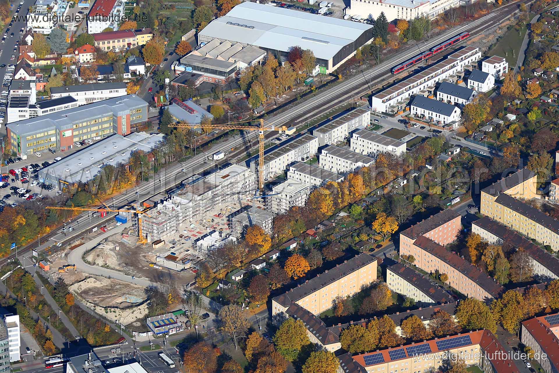 Luftaufnahme Kieslingstraße in Nürnberg | Mittelfranken, Bayern