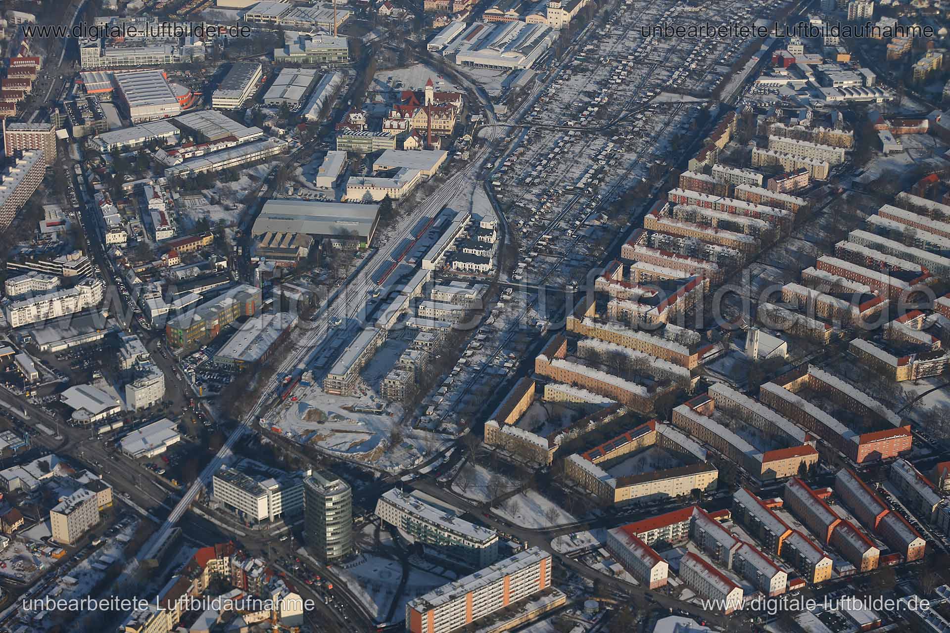 Luftaufnahme Kieslingstraße in Nürnberg | Mittelfranken, Bayern