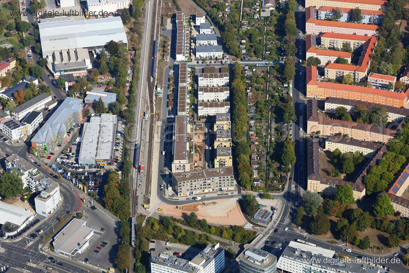 Luftaufnahme Kieslingstraße in Nürnberg | Mittelfranken, Bayern