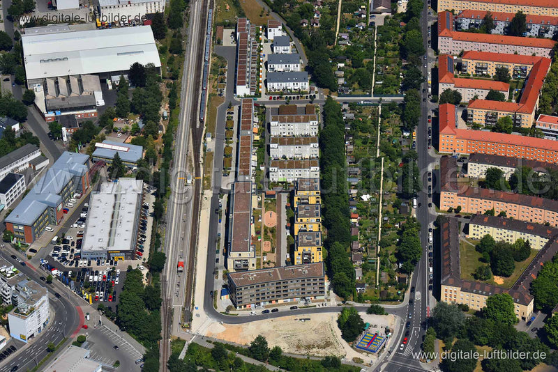 Luftaufnahme Kieslingstraße in Nürnberg | Mittelfranken, Bayern