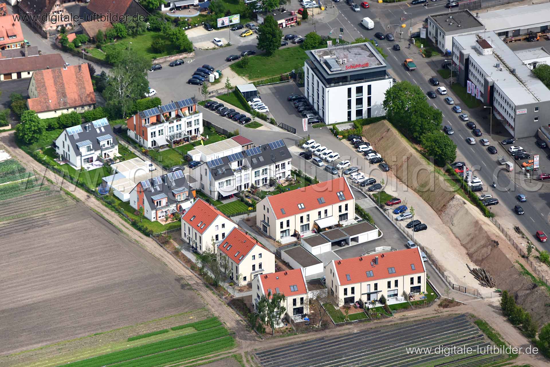 Luftaufnahme Kilianstraße in Nürnberg | Mittelfranken, Bayern