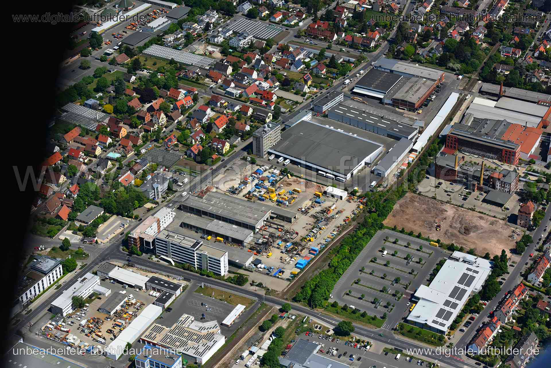 Luftaufnahme Kilianstraße in Nürnberg | Mittelfranken, Bayern