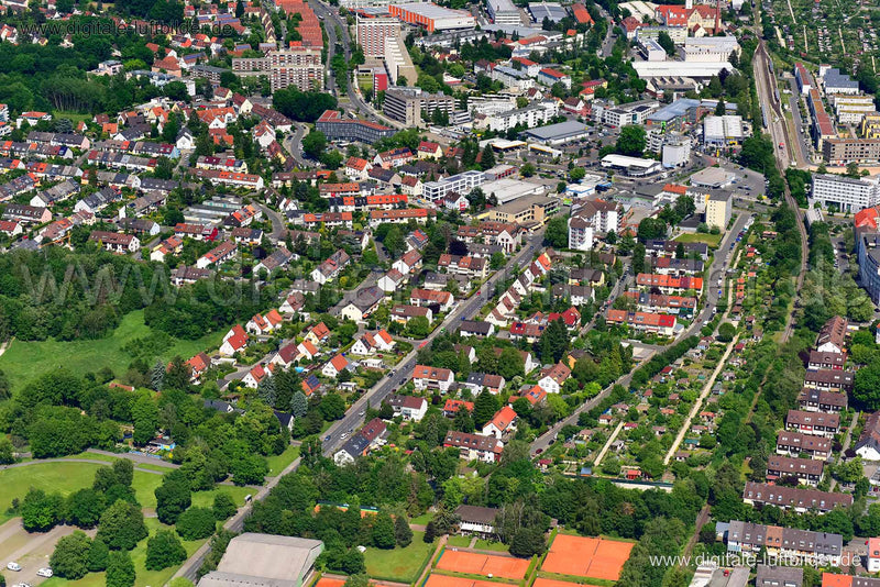 Luftaufnahme Kilianstraße in Nürnberg | Mittelfranken, Bayern