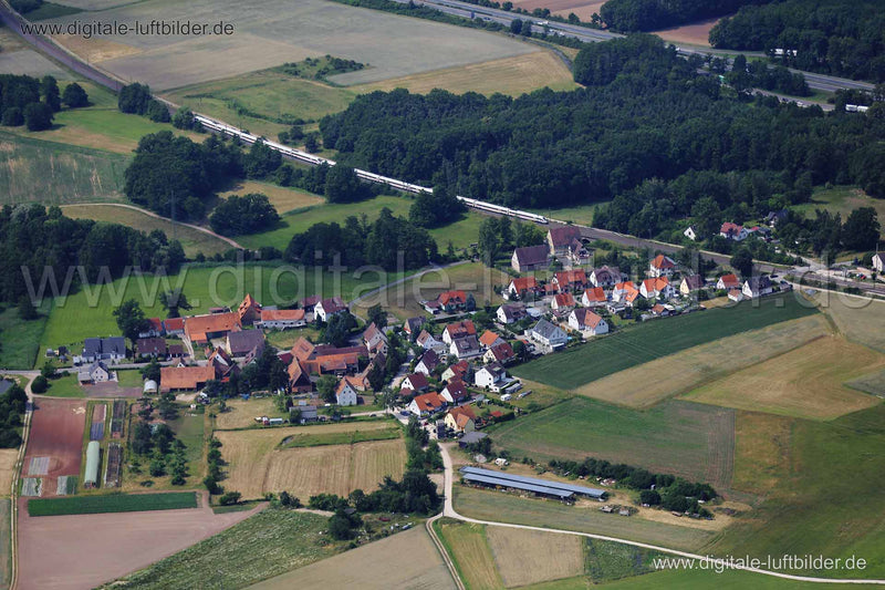 Luftaufnahme Kleingründlach in Nürnberg | Mittelfranken, Bayern
