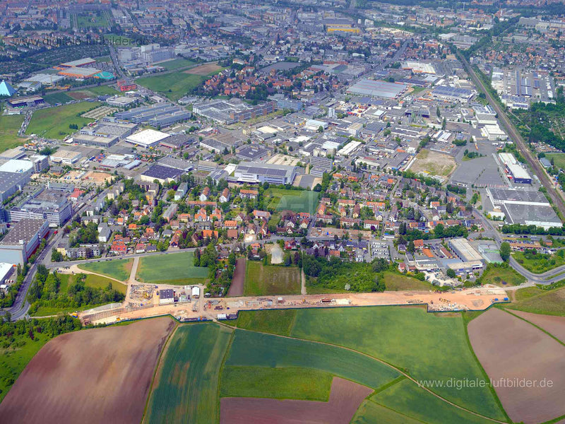 Luftaufnahme Kleinreuth bei Schweinau in Nürnberg | Mittelfranken, Bayern