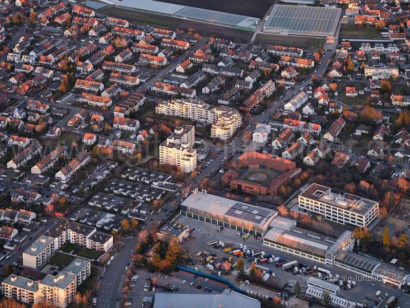 Luftaufnahme Kleinreuth hinter der Veste in Nürnberg | Mittelfranken, Bayern