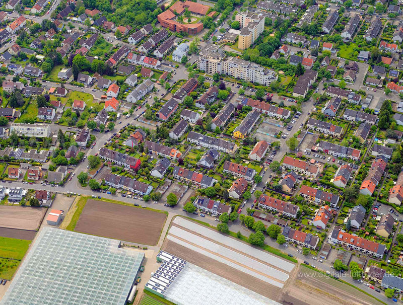 Luftaufnahme Kleinreuth hinter der Veste in Nürnberg | Mittelfranken, Bayern