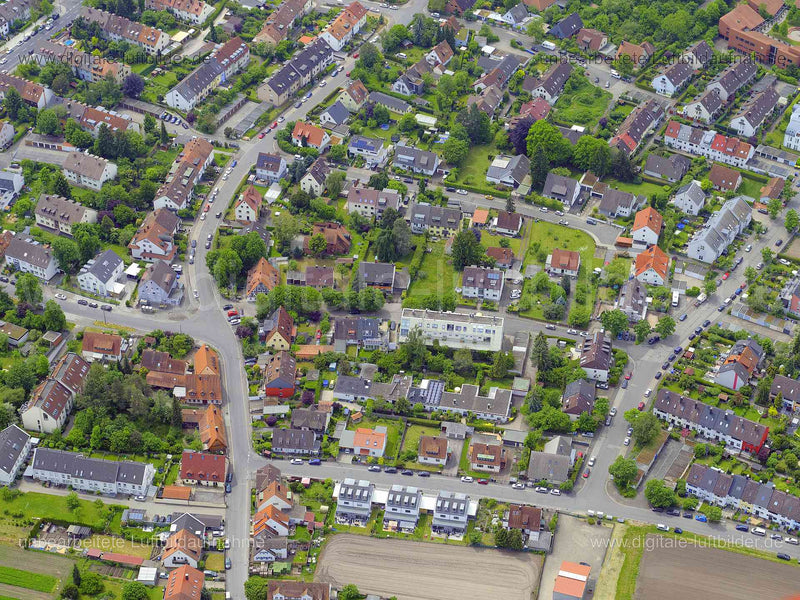 Luftaufnahme Kleinreuth hinter der Veste in Nürnberg | Mittelfranken, Bayern