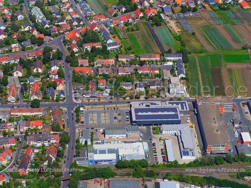 Luftaufnahme Kleinreuther Weg in Nürnberg | Mittelfranken, Bayern