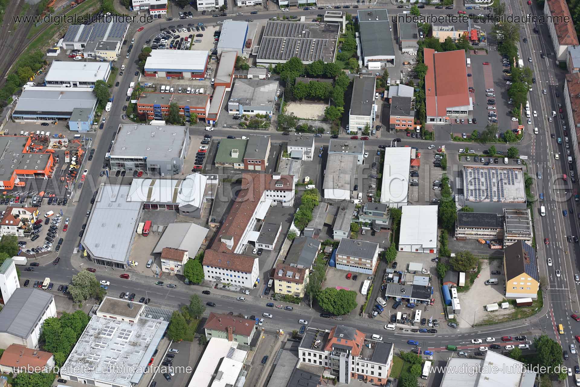 Luftaufnahme Kleinreuther Weg in Nürnberg | Mittelfranken, Bayern