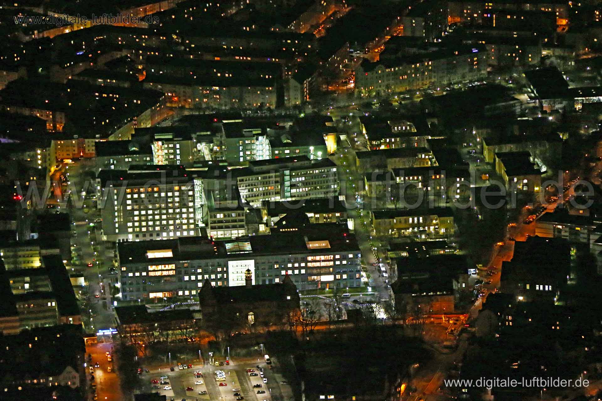 Luftaufnahme Klinikum-Nürnberg-Nord in Nürnberg | Mittelfranken, Bayern