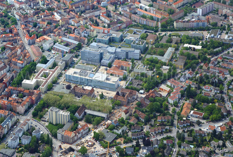 Luftaufnahme Klinikum-Nürnberg-Nord in Nürnberg | Mittelfranken, Bayern