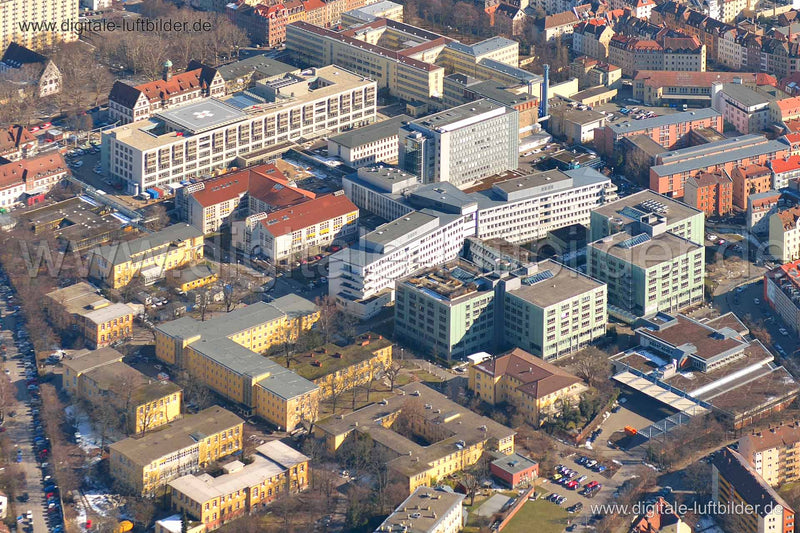 Luftaufnahme Klinikum-Nürnberg-Nord in Nürnberg | Mittelfranken, Bayern