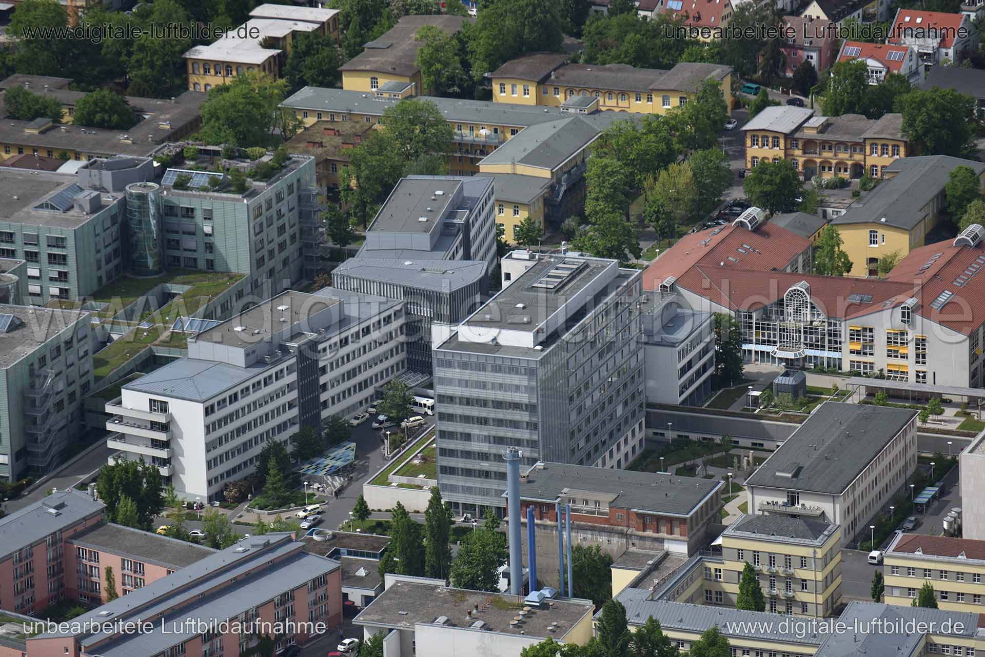 Luftaufnahme Klinikum-Nürnberg-Nord in Nürnberg | Mittelfranken, Bayern