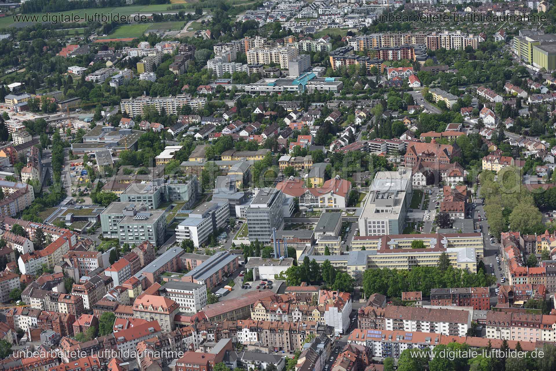 Luftbild KlinikumNürnbergNord, Nürnberg