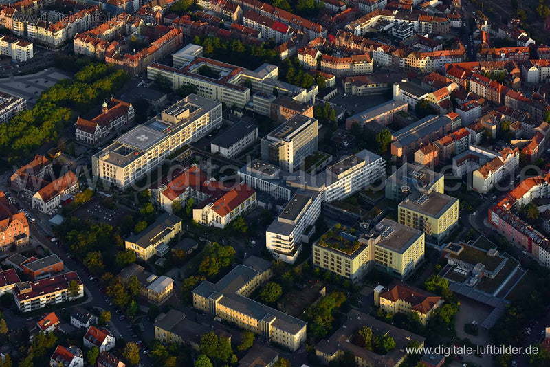 Luftaufnahme Klinikum-Nürnberg-Nord in Nürnberg | Mittelfranken, Bayern