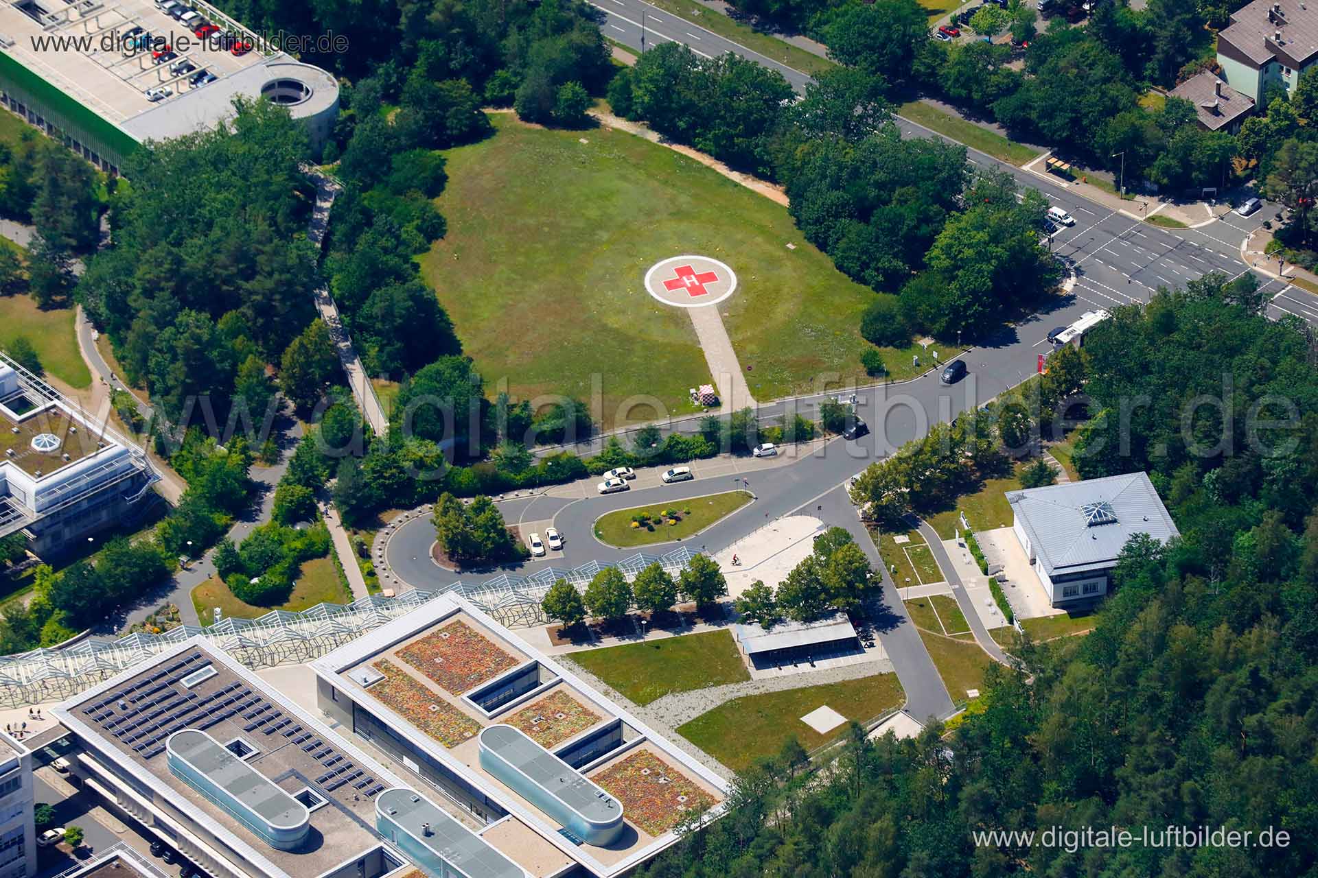 Luftaufnahme Klinikum-Nürnberg-Süd in Nürnberg | Mittelfranken, Bayern