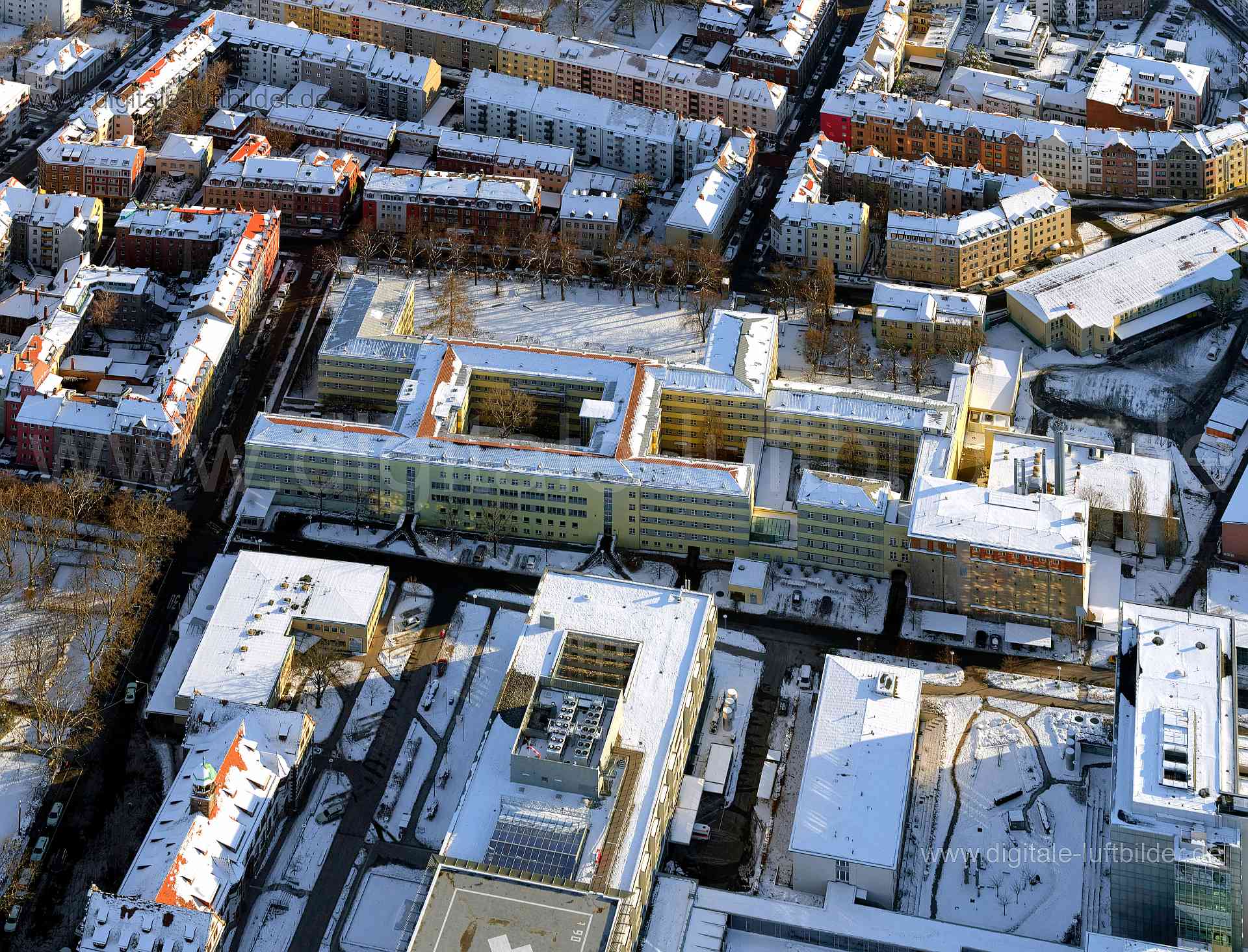 Luftaufnahme Klinikum Nürnberg Nord in Nürnberg | Mittelfranken, Bayern