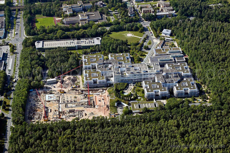 Luftaufnahme Klinikum Nürnberg Süd in Nürnberg | Mittelfranken, Bayern