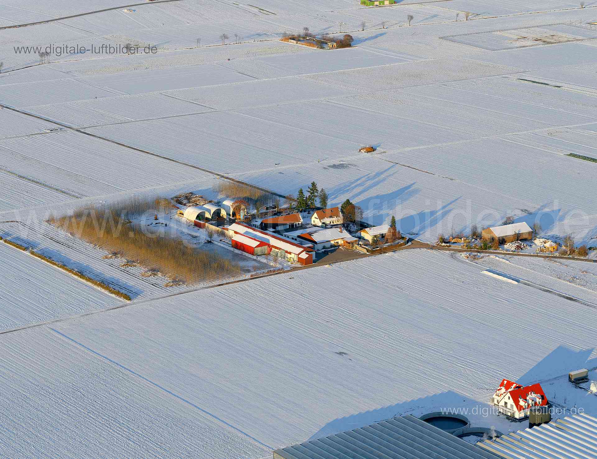 Luftaufnahme Knoblauchsland in Nürnberg | Mittelfranken, Bayern