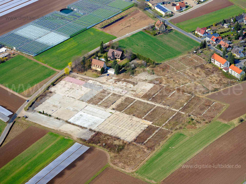 Luftaufnahme Knoblauchsland in Nürnberg | Mittelfranken, Bayern