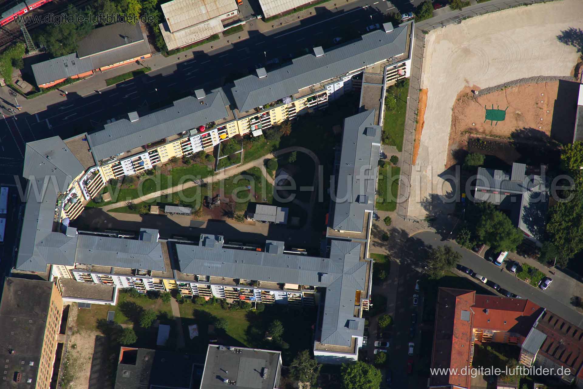 Luftaufnahme Köhnstraße in Nürnberg | Mittelfranken, Bayern