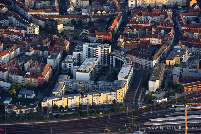Luftaufnahme Köhnstraße in Nürnberg | Mittelfranken, Bayern