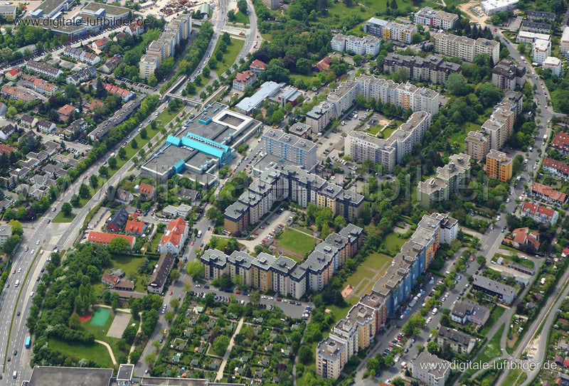 Luftaufnahme Kölner Straße in Nürnberg | Mittelfranken, Bayern
