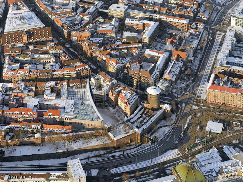 Luftaufnahme Königstraße in Nürnberg | Mittelfranken, Bayern