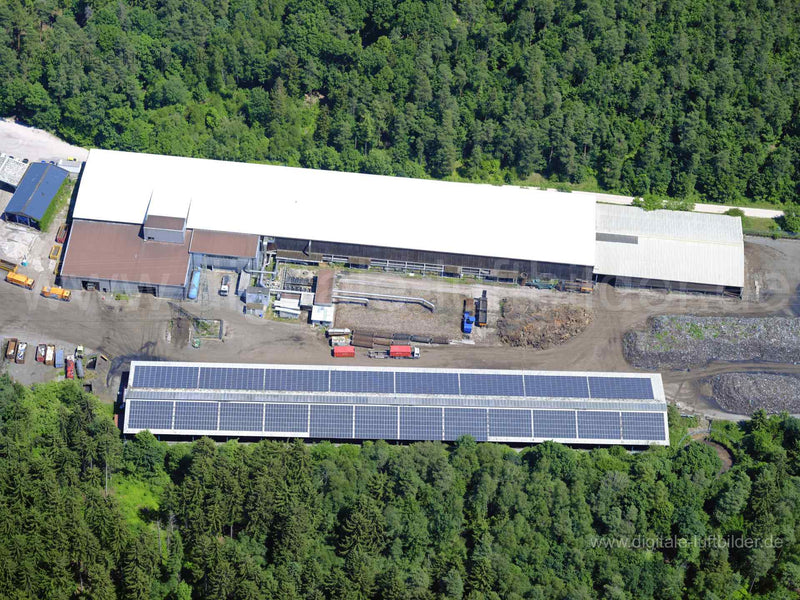 Luftaufnahme Kompostwerk Fischbach in Nürnberg | Mittelfranken, Bayern
