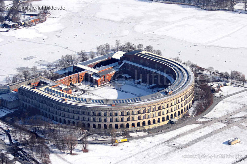 Luftaufnahme Kongresshalle in Nürnberg | Mittelfranken, Bayern