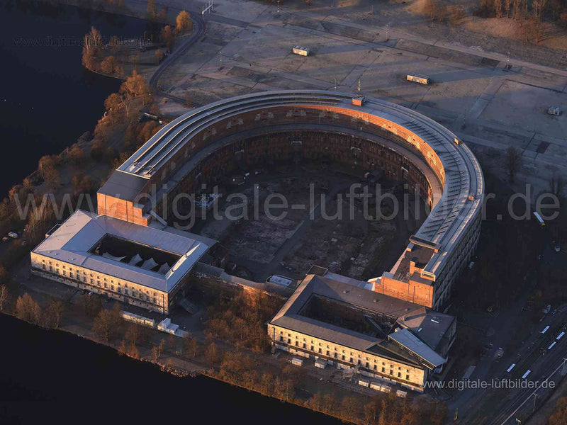 Luftaufnahme Kongresshalle in Nürnberg | Mittelfranken, Bayern