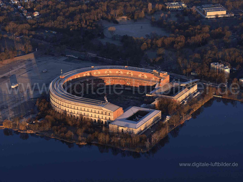 Luftaufnahme Kongresshalle in Nürnberg | Mittelfranken, Bayern