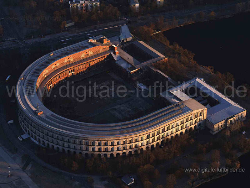 Luftaufnahme Kongresshalle in Nürnberg | Mittelfranken, Bayern