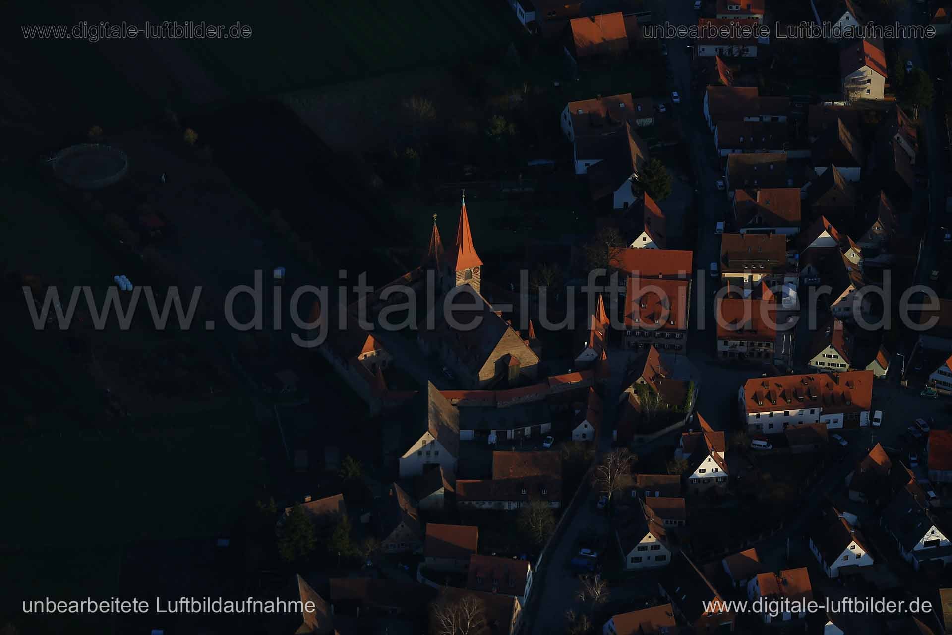 Luftaufnahme Kraftshof in Nürnberg | Mittelfranken, Bayern