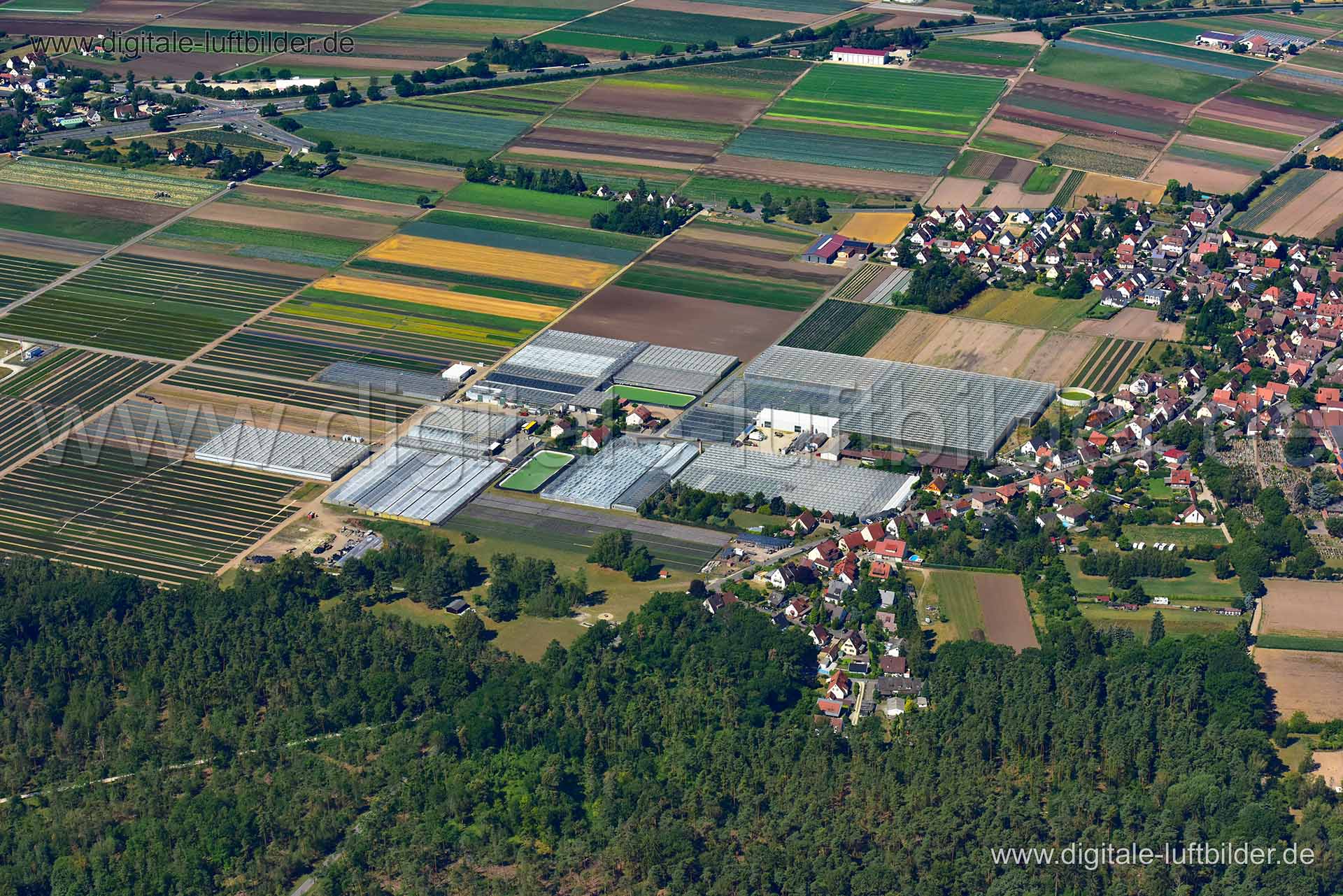 Luftaufnahme Kraftshof in Nürnberg | Mittelfranken, Bayern