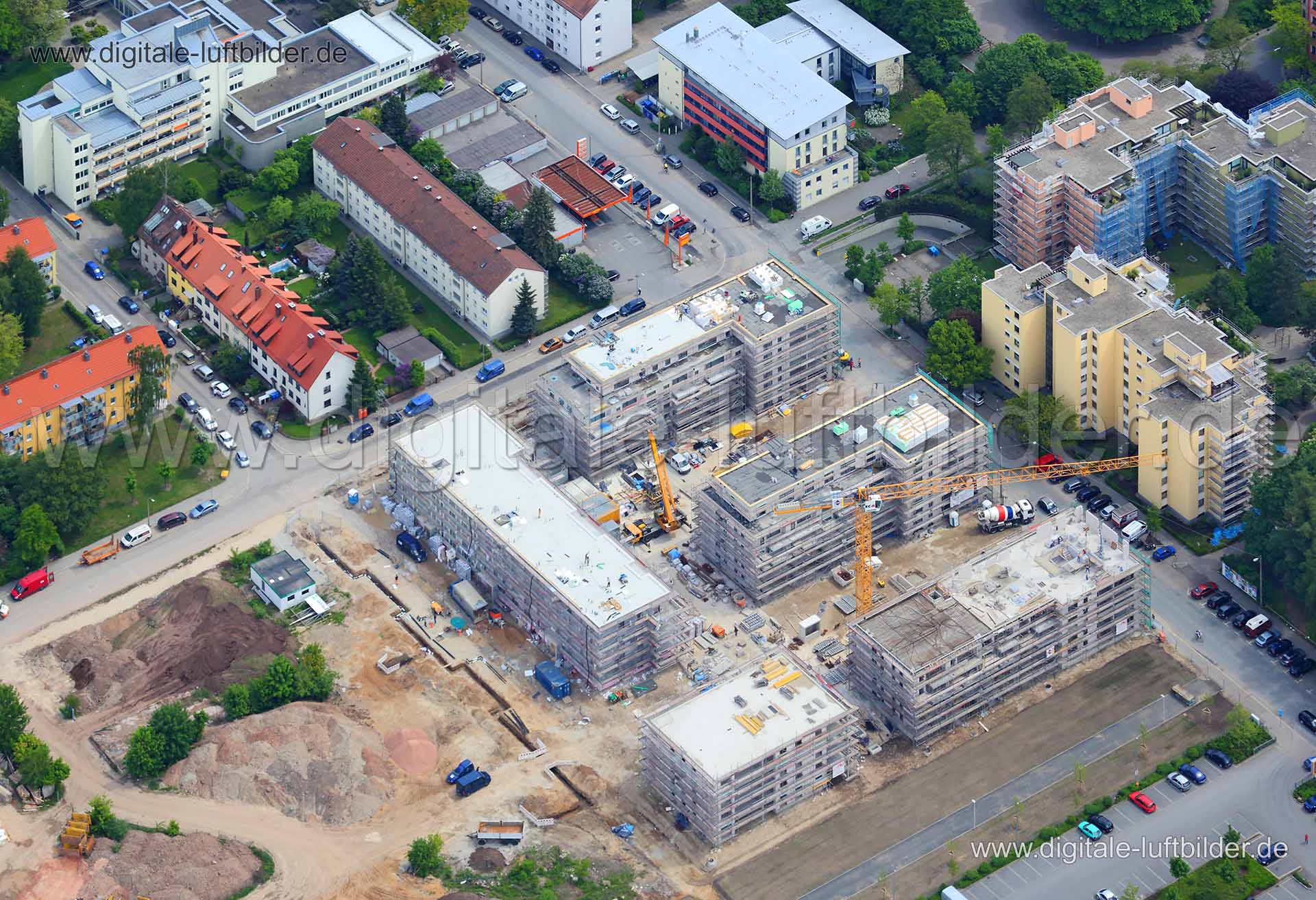 Luftaufnahme Kreulstraße in Nürnberg | Mittelfranken, Bayern