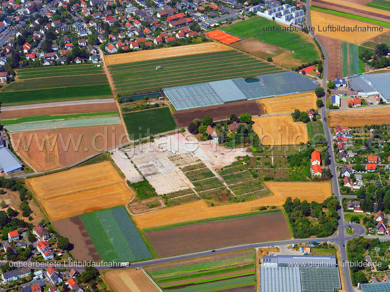 Luftaufnahme Kriegsopfersiedlung in Nürnberg | Mittelfranken, Bayern
