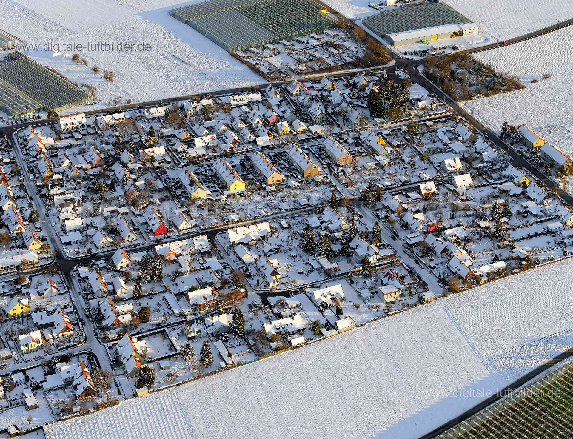 Luftaufnahme Kriegsopfersiedlung in Nürnberg | Mittelfranken, Bayern