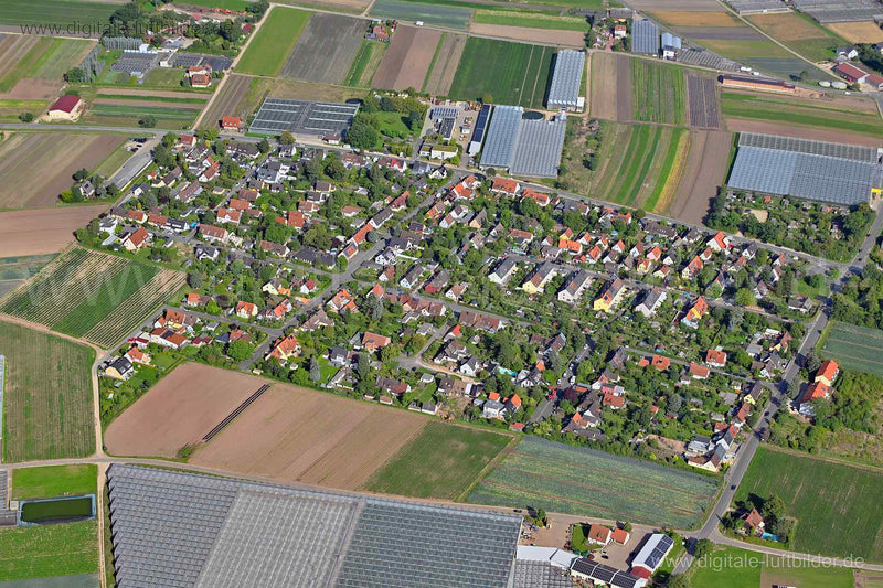 Luftaufnahme Kriegsopfersiedlung in Nürnberg | Mittelfranken, Bayern