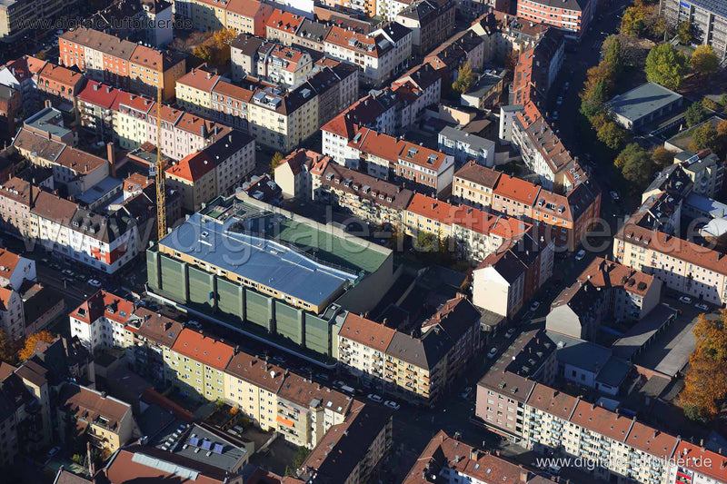 Luftaufnahme Landgrabenstraße in Nürnberg | Mittelfranken, Bayern