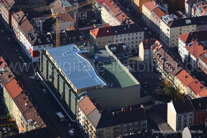 Luftaufnahme Landgrabenstraße in Nürnberg | Mittelfranken, Bayern
