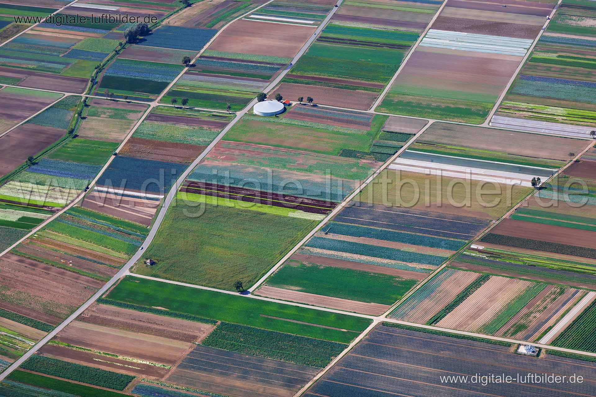 Luftaufnahme Landschaft in Nürnberg | Mittelfranken, Bayern