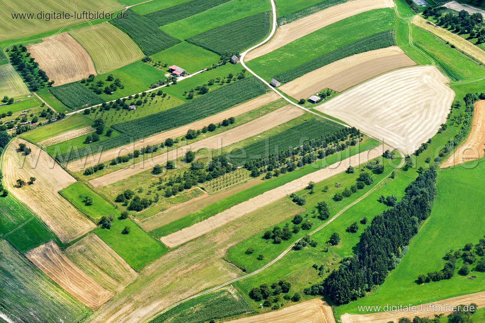 Luftaufnahme Landschaft in Nürnberg | Mittelfranken, Bayern