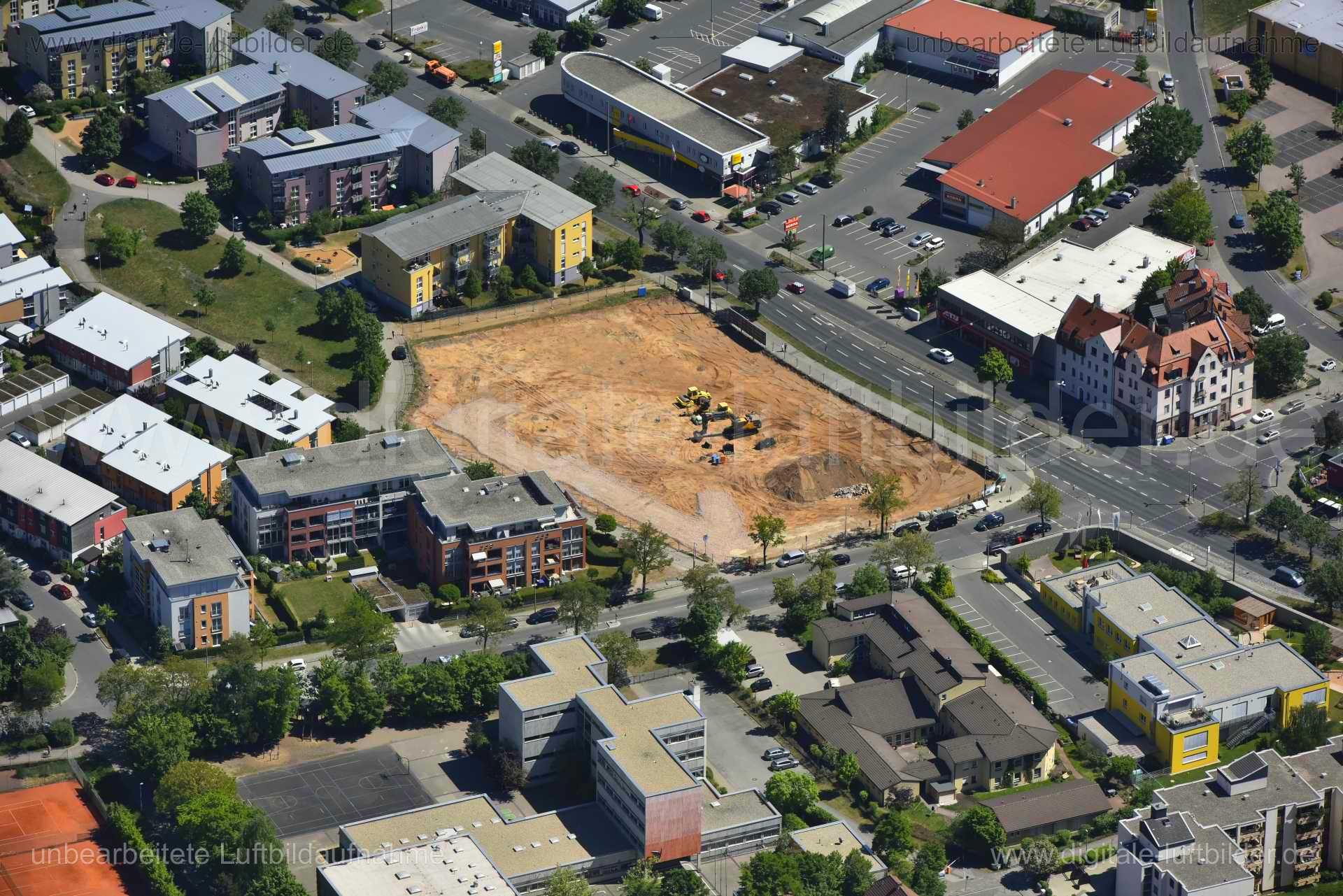 Luftaufnahme Langseestraße in Nürnberg | Mittelfranken, Bayern