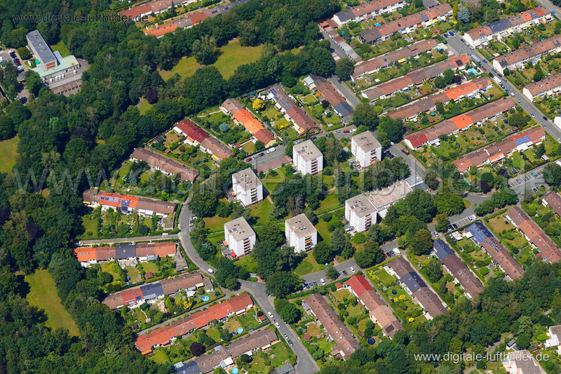 Luftaufnahme Langwasser in Nürnberg | Mittelfranken, Bayern