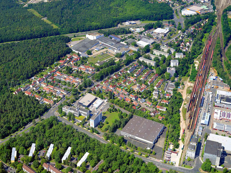 Luftaufnahme Langwasser in Nürnberg | Mittelfranken, Bayern
