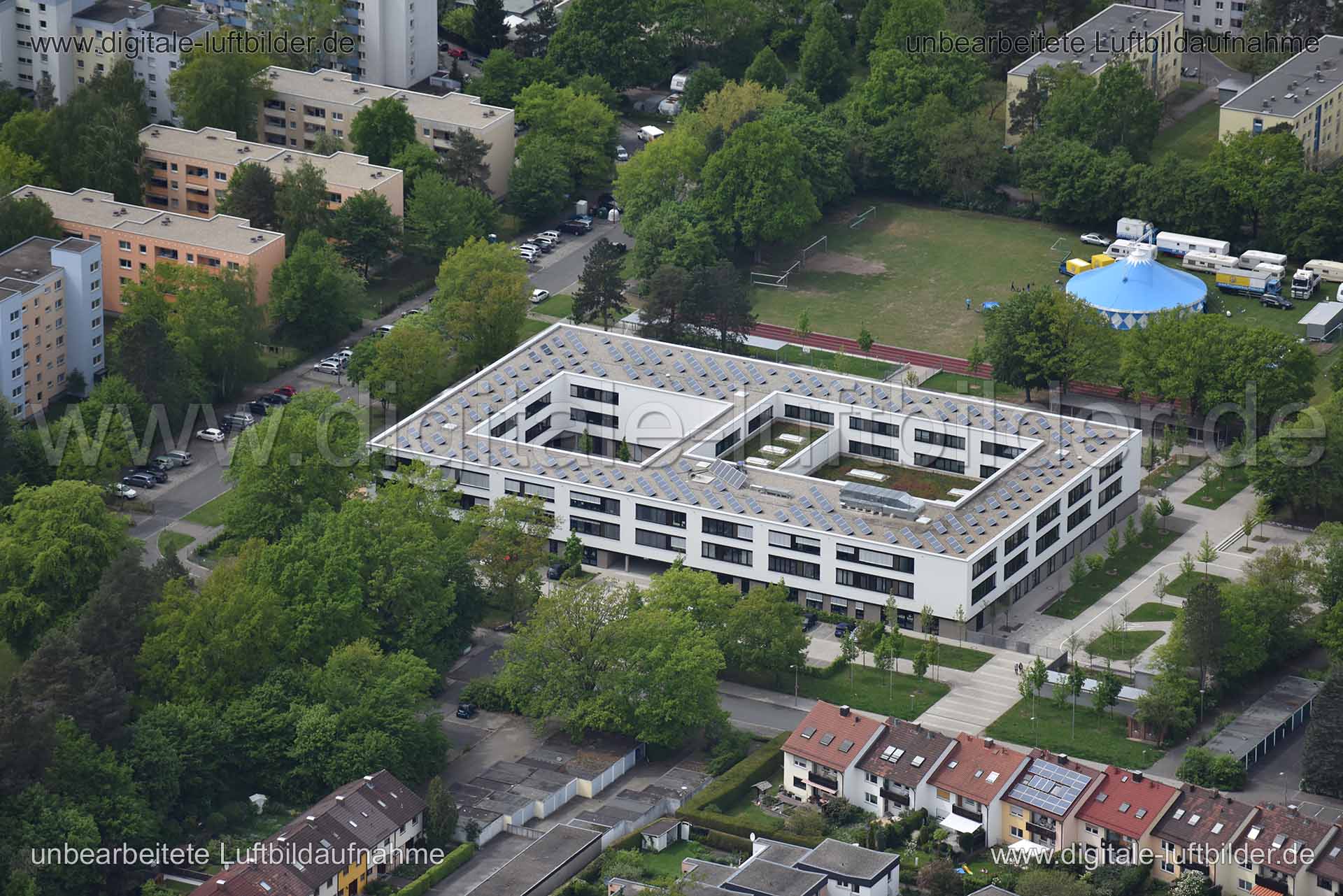 Luftaufnahme Langwasser in Nürnberg | Mittelfranken, Bayern