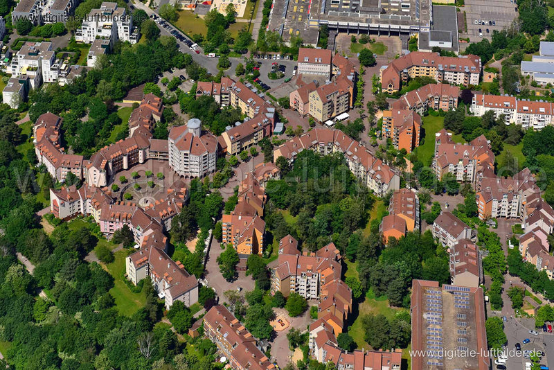 Luftaufnahme Langwasser in Nürnberg | Mittelfranken, Bayern